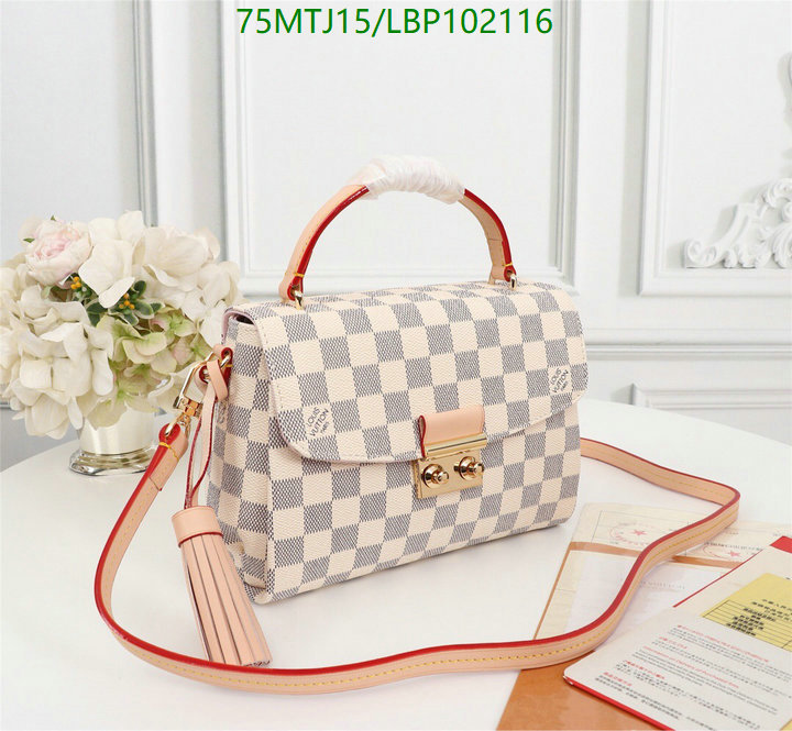 LV Bags-(4A)-Handbag Collection-,Code: LBP102116,$: 75USD