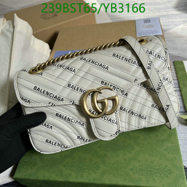 Gucci Bag-(Mirror)-Marmont,Code: YB3166,$: 239USD