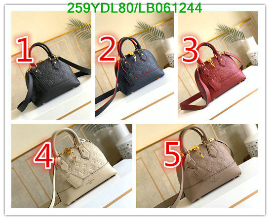 LV Bags-(Mirror)-Alma-,Code:LB061244,$: 259USD