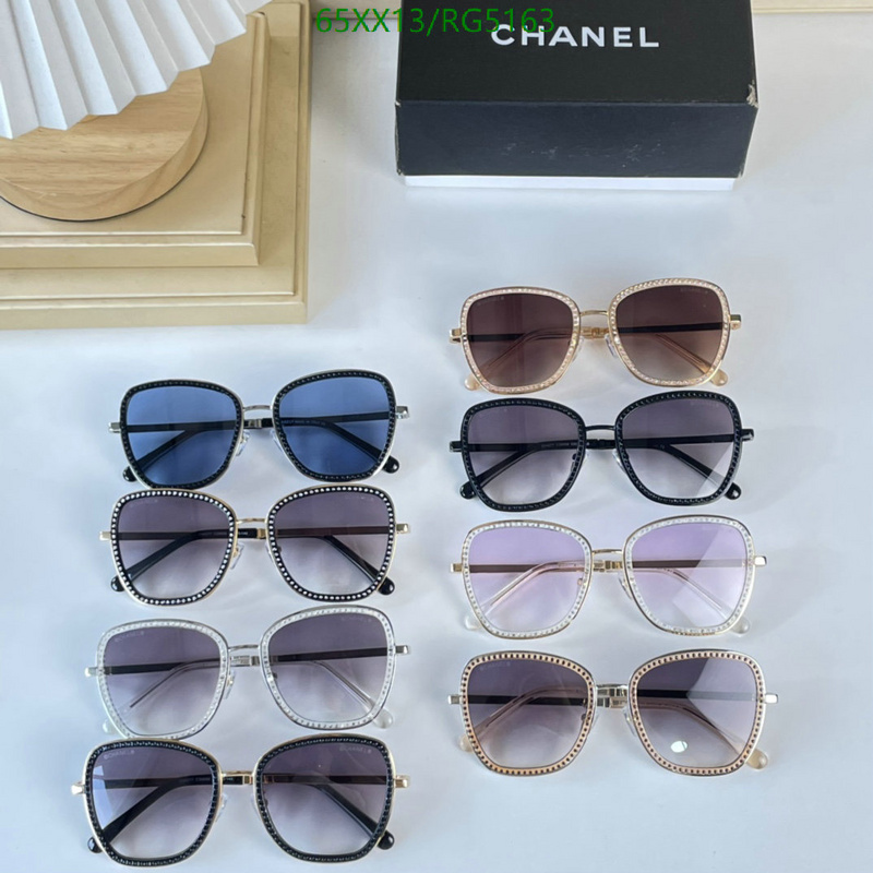 Glasses-Chanel, Code: RG5163,$: 65USD