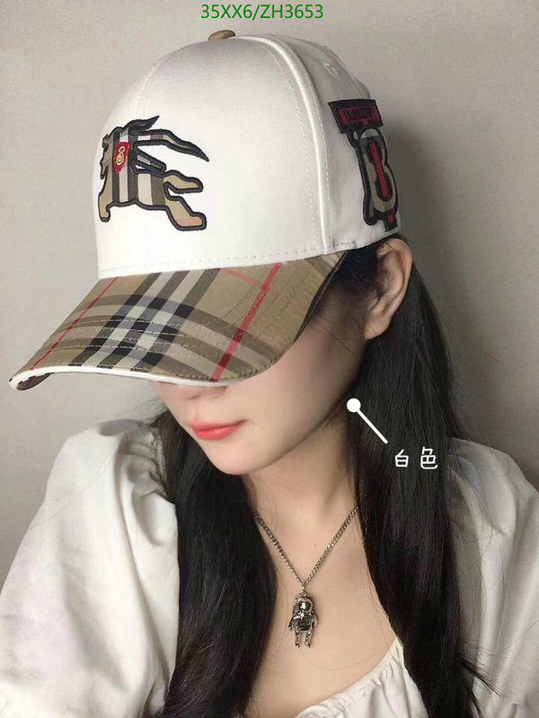 Cap -(Hat)-Burberry, Code: ZH3653,$: 35USD