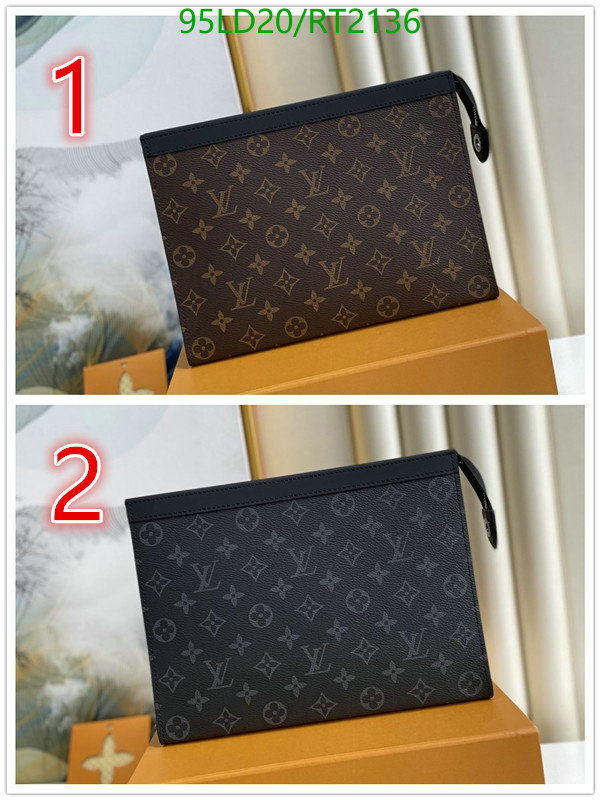 LV Bags-(Mirror)-Wallet-,Code: RT2136,$: 95USD