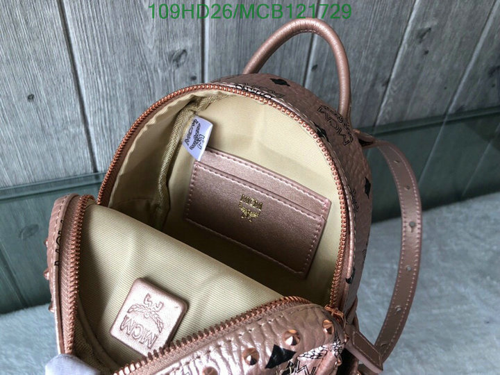 MCM Bag-(Mirror)-Backpack-,Code: MCB121729,$: 109USD