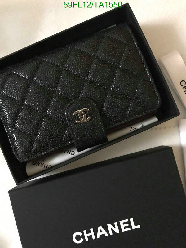 Chanel Bags ( 4A )-Wallet-,Code: TA1550,$: 59USD