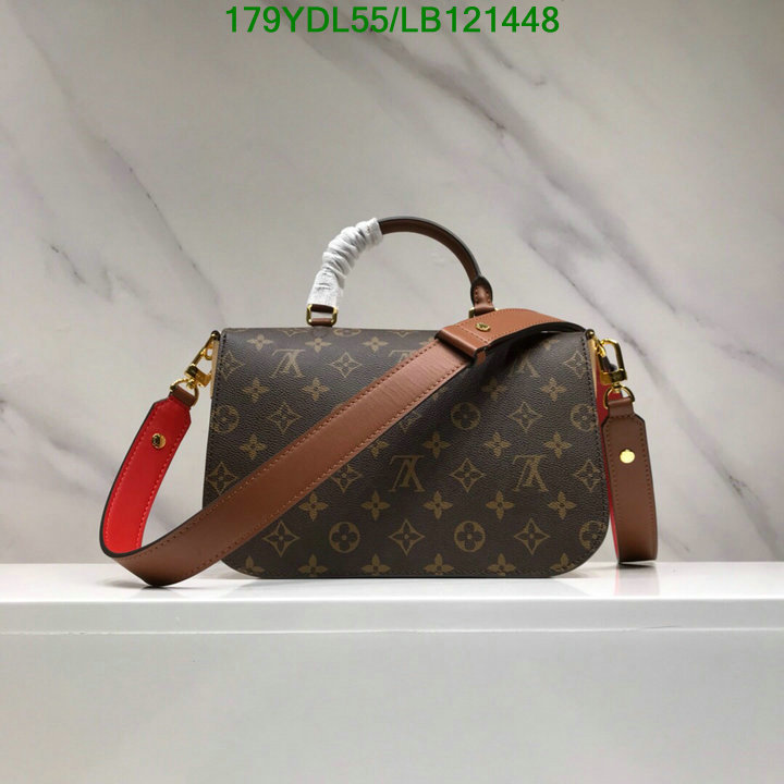 LV Bags-(Mirror)-Handbag-,Code: LB121448,$: 179USD