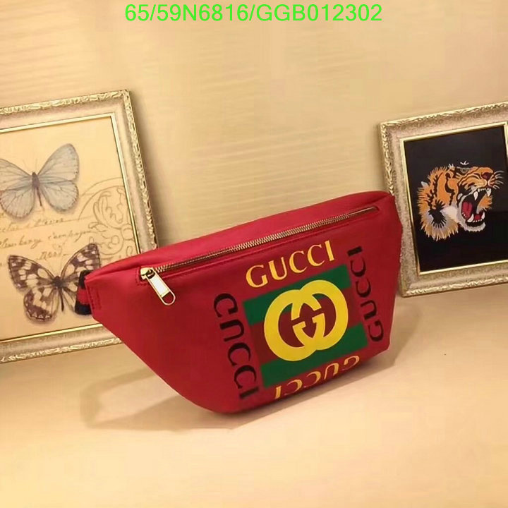 Gucci Bag-(4A)-Diagonal-,Code:GGB012302,$: 65USD