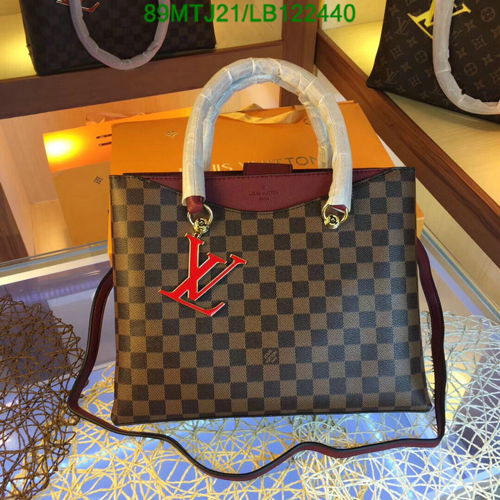 LV Bags-(4A)-Handbag Collection-,Code: LB122440,$: 89USD