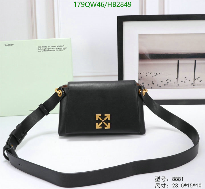 Off-White Bag-(Mirror)-Diagonal-,Code: HB2849,$: 179USD