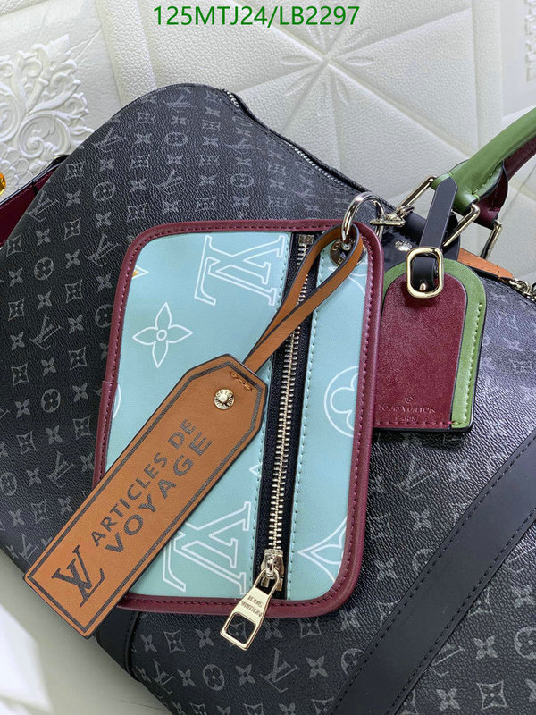 LV Bags-(4A)-Keepall BandouliRe 45-50-,Code: LB2297,$: 125USD