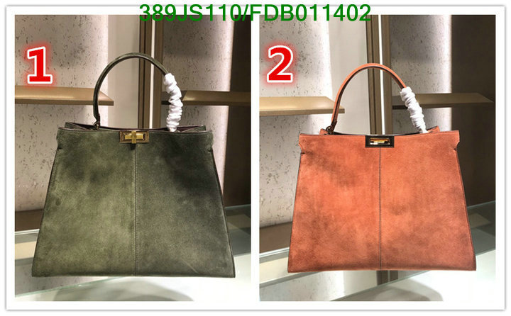 Fendi Bag-(Mirror)-Peekaboo,Code: FDB011402,$: 389USD