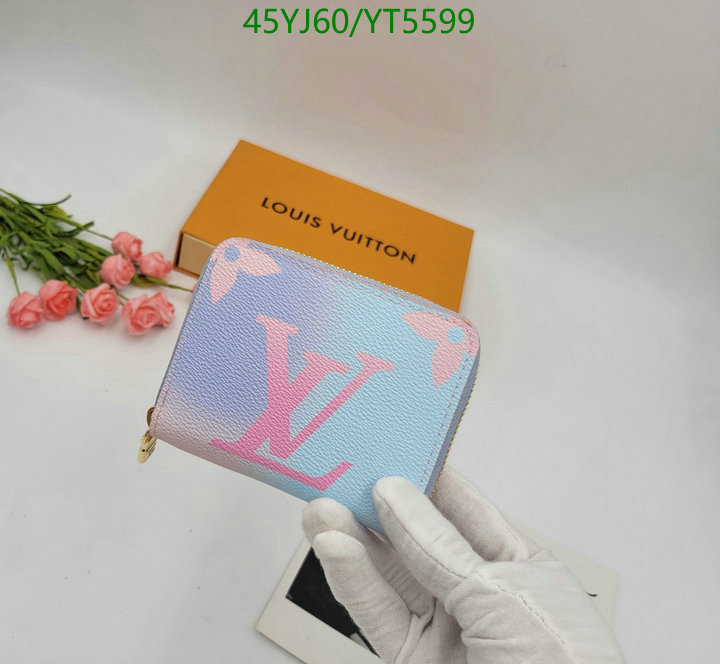 LV Bags-(4A)-Wallet-,Code: YT5599,$: 45USD