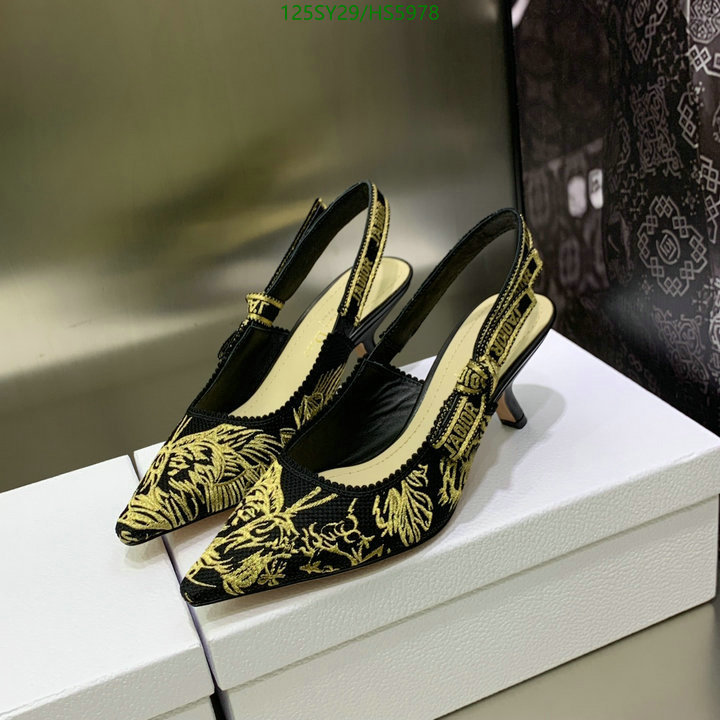 Women Shoes-Dior, Code: HS5978,$: 125USD