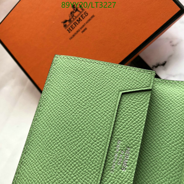 Hermes Bag-(Mirror)-Wallet-,Code: LT3227,$: 89USD