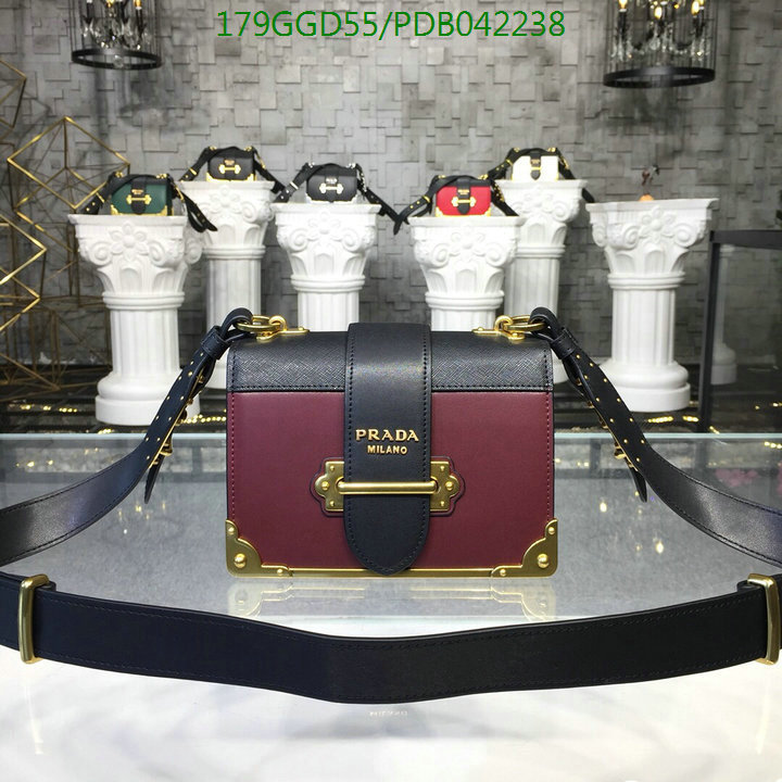 Prada Bag-(Mirror)-Diagonal-,Code: PDB042238,$:179USD