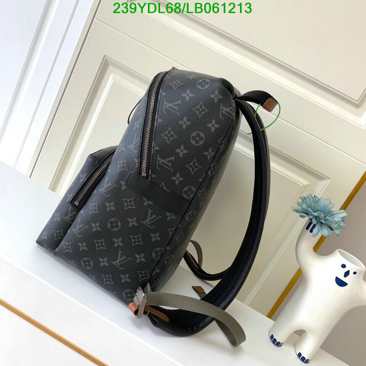 LV Bags-(Mirror)-Backpack-,Code:LB061213,$: 239USD