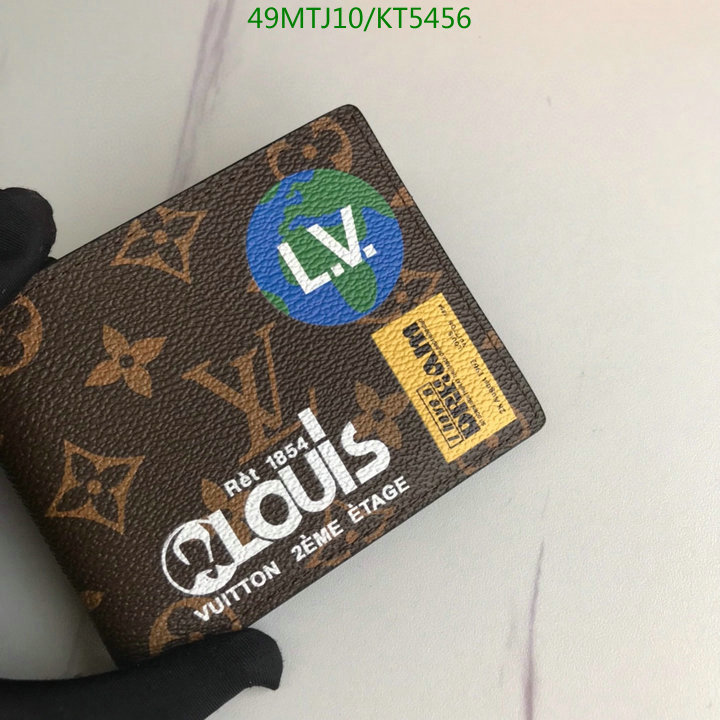 LV Bags-(4A)-Wallet-,Code: KT5456,$: 49USD