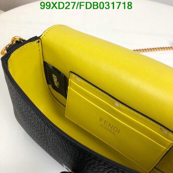 Fendi Bag-(4A)-Baguette-,Code: FDB031718,$:99USD