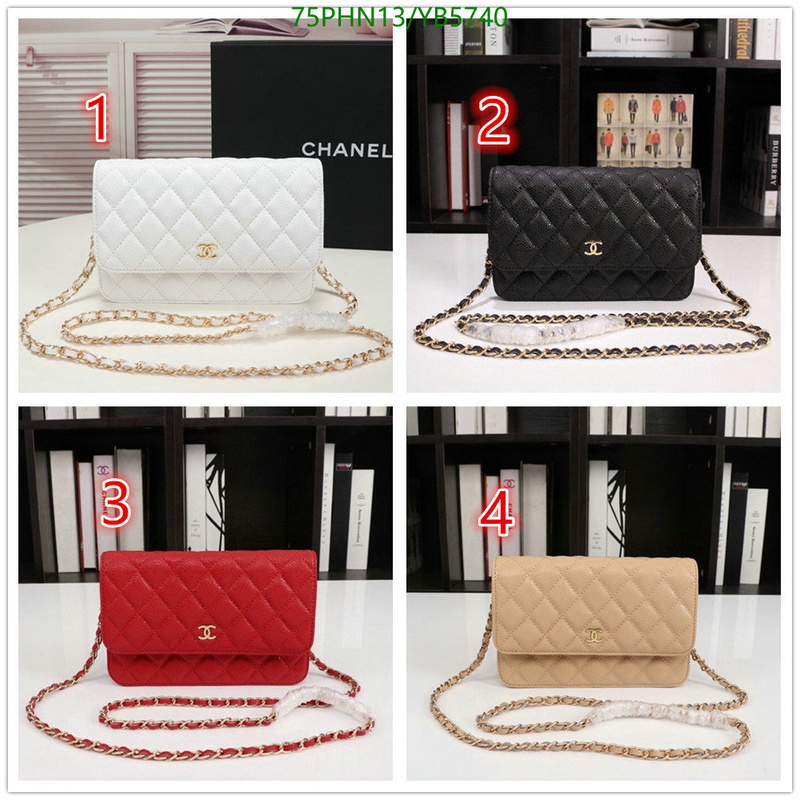 Chanel Bags ( 4A )-Diagonal-,Code: YB5740,$: 75USD