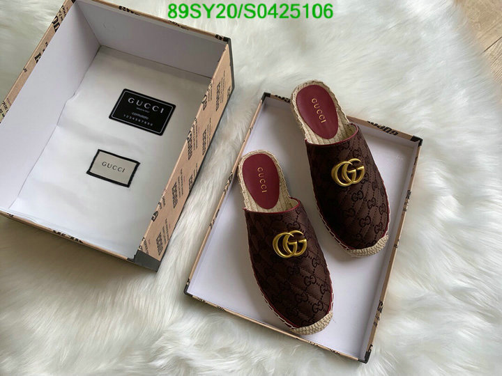 Women Shoes-Gucci, Code: S0425106,$: 89USD