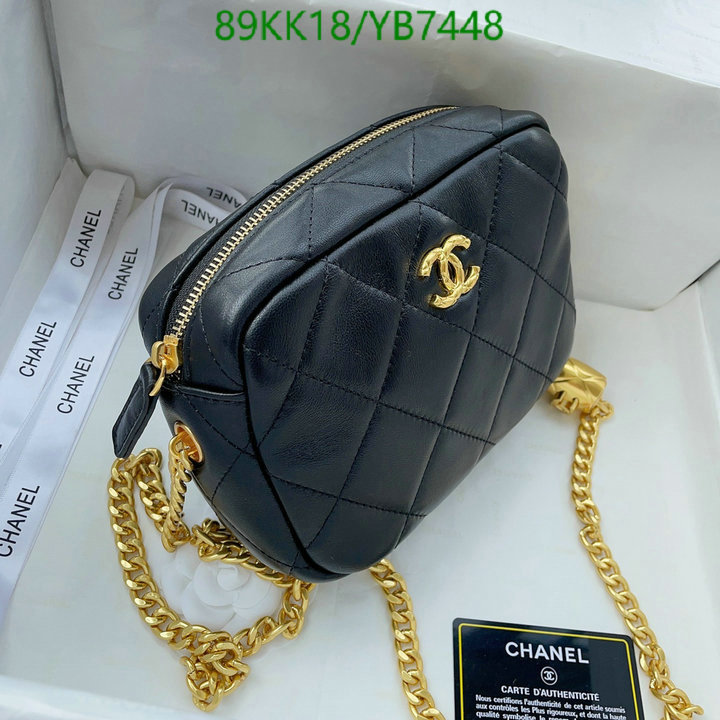 Chanel Bags ( 4A )-Diagonal-,Code: YB7448,$: 89USD