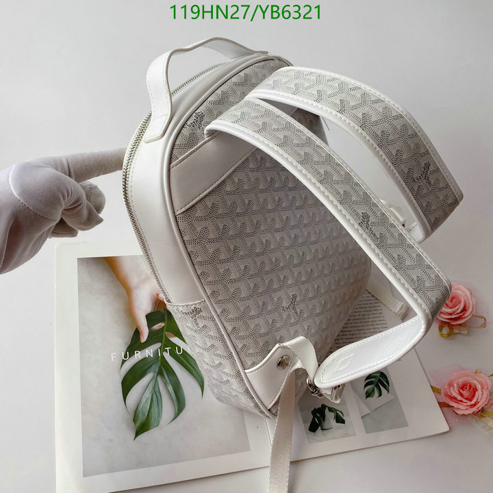 Goyard Bag-(4A)-Backpack-,Code: YB6321,$: 119USD