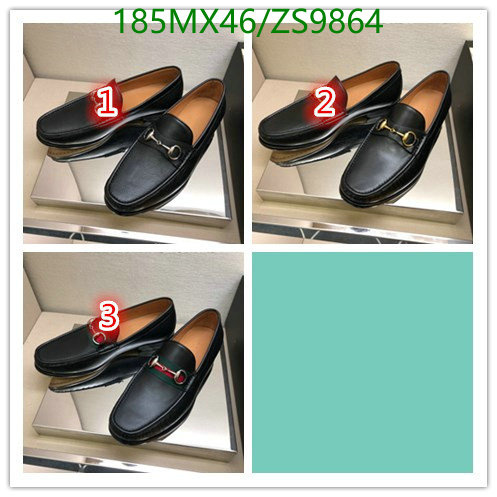 Men shoes-Gucci, Code: ZS9864,$: 185USD