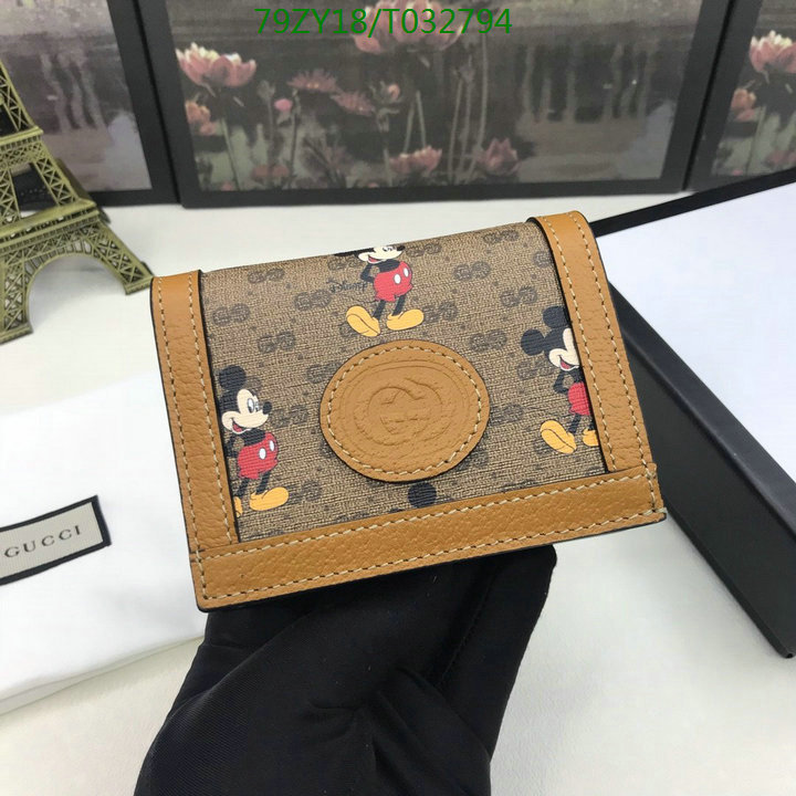 Gucci Bag-(Mirror)-Wallet-,Code: T032794,$: 79USD