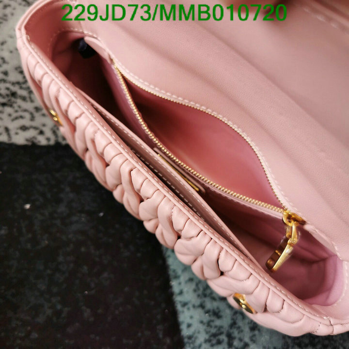 Miu Miu Bag-(Mirror)-Diagonal-,Code: MMB010720,$: 229USD