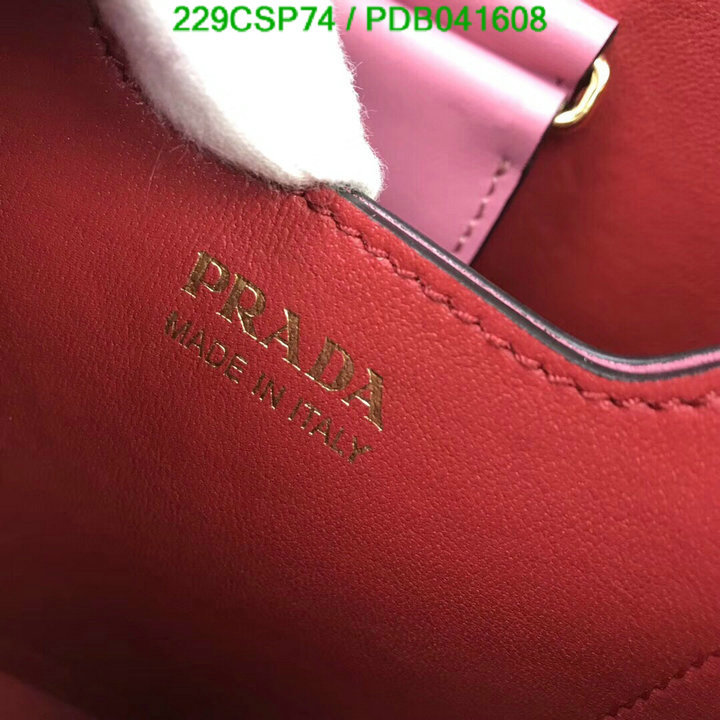 Prada Bag-(Mirror)-Diagonal-,Code: PDB041608,$: 229USD