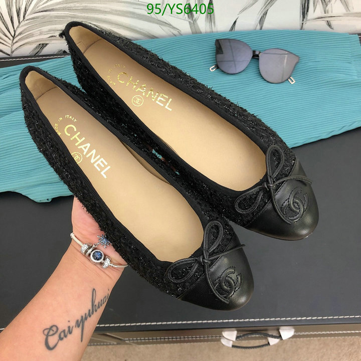 Chanel-Ballet Shoes,Code: YS6405,$: 95USD