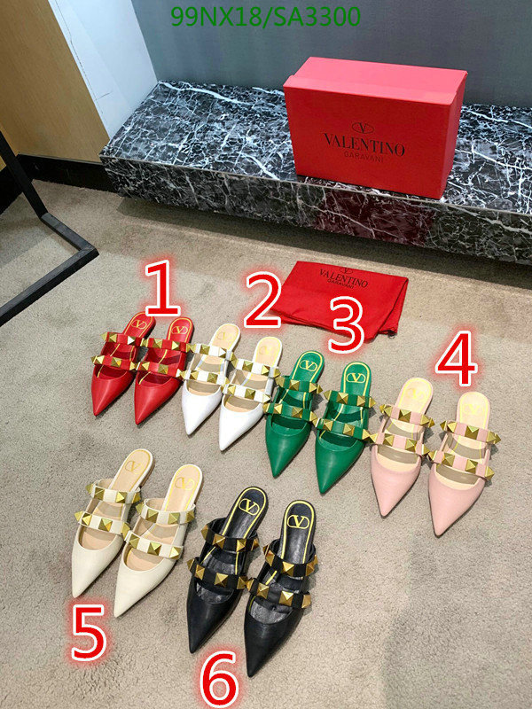 Women Shoes-Valentino, Code: SA3300,$: 99USD