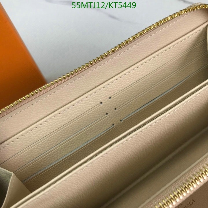 LV Bags-(4A)-Wallet-,Code: KT5449,$: 55USD
