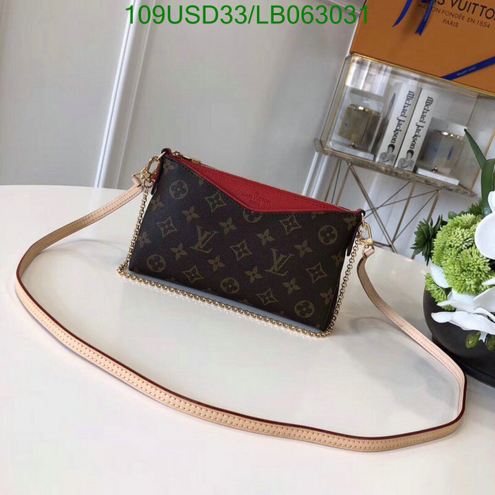 LV Bags-(Mirror)-Pochette MTis-Twist-,Code: LB063031,$: 109USD