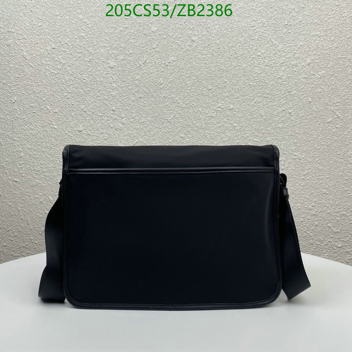 Prada Bag-(Mirror)-Diagonal-,Code: ZB2386,$: 205USD