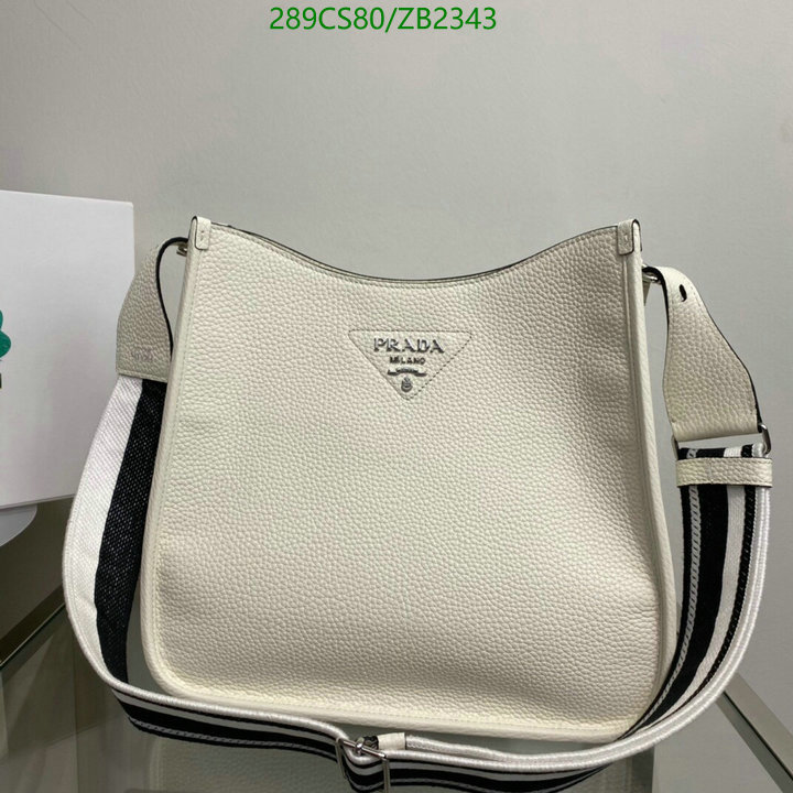 Prada Bag-(Mirror)-Diagonal-,Code: ZB2343,$: 289USD