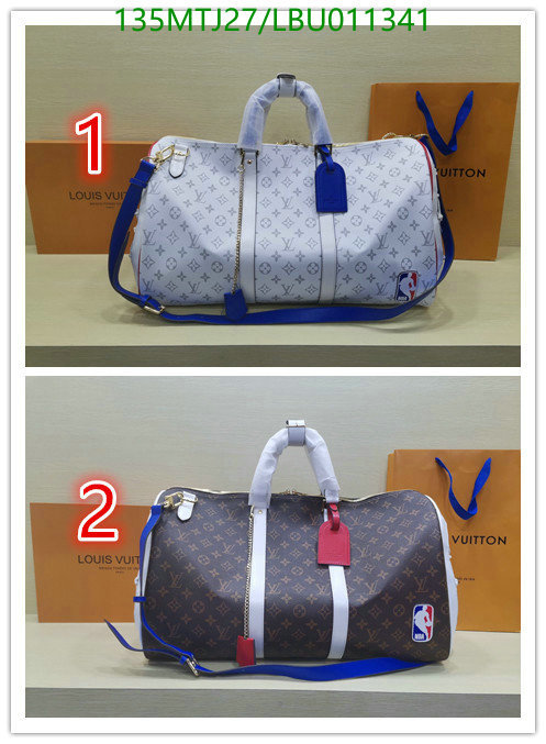 LV Bags-(4A)-Keepall BandouliRe 45-50-,Code: LBU011341,$: 135USD