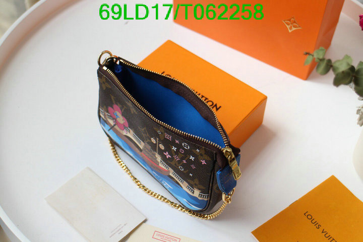 LV Bags-(Mirror)-Wallet-,Code: T062258,$: 69USD