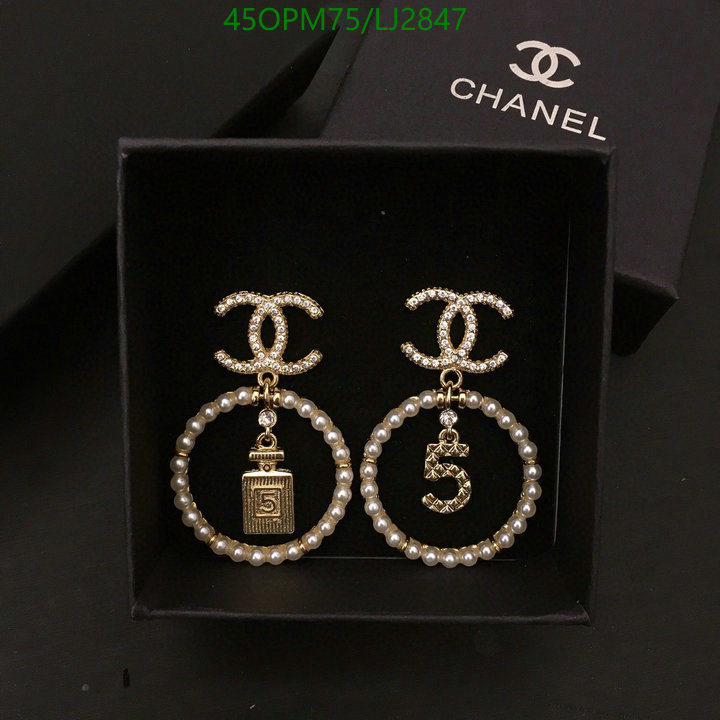 Jewelry-Chanel,Code: LJ2847,$: 45USD