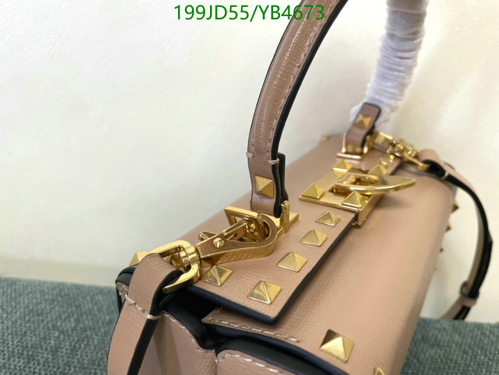 Valentino Bag-(Mirror)-Handbag-,Code: YB4673,$: 199USD