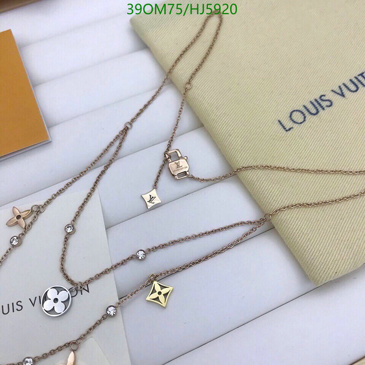 Jewelry-LV,Code: HJ5920,$: 39USD