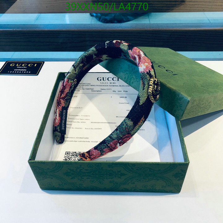 Headband-Gucci, Code: LA4770,$: 39USD