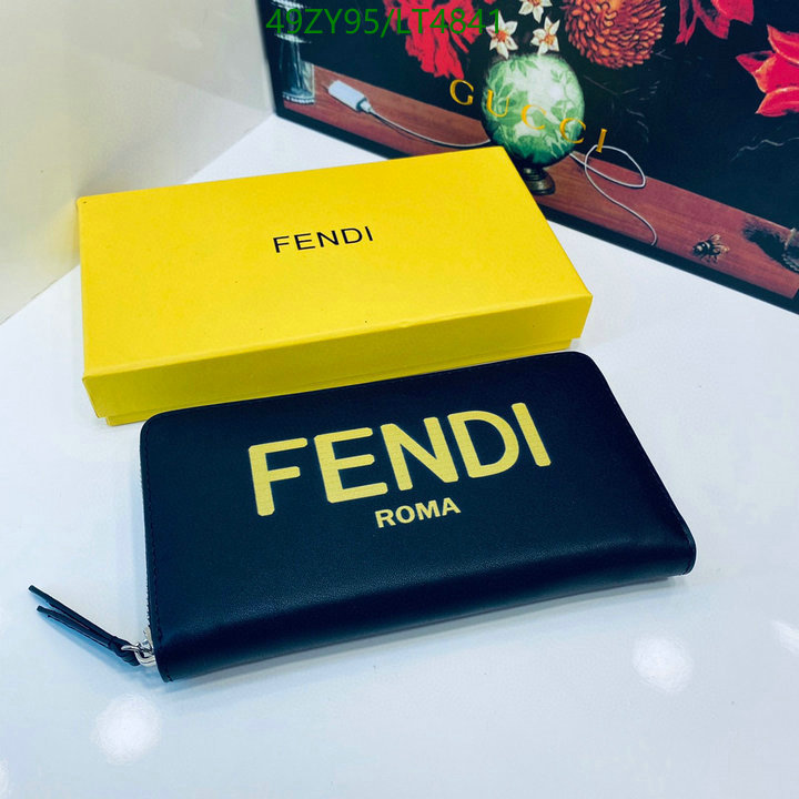 Fendi Bag-(4A)-Wallet-,Code: LT4841,$: 49USD