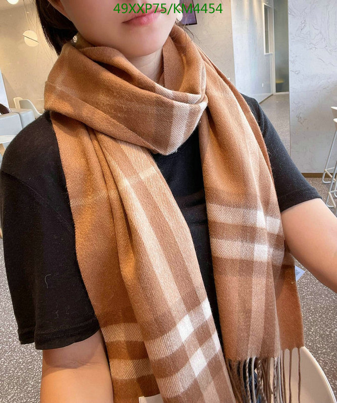 Scarf-Burberry, Code: KM4454,$: 49USD