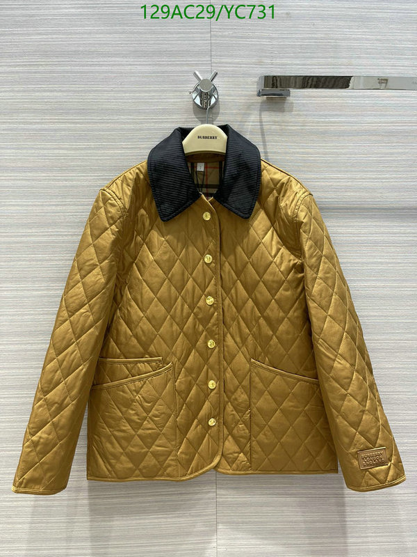 Down jacket Women-Burberry, Code: YC731,