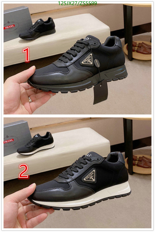 Men shoes-Prada, Code: ZS5599,$: 125USD