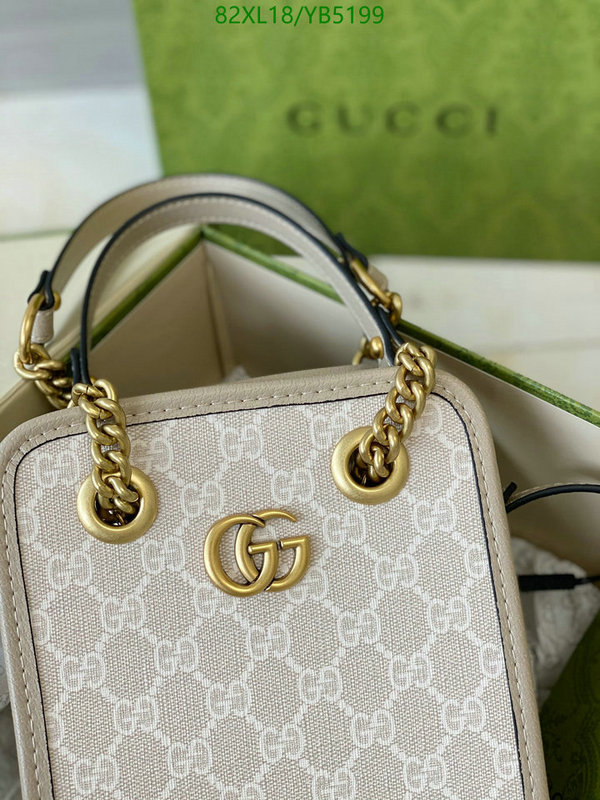 Gucci Bag-(4A)-Marmont,Code: YB5199,$: 82USD