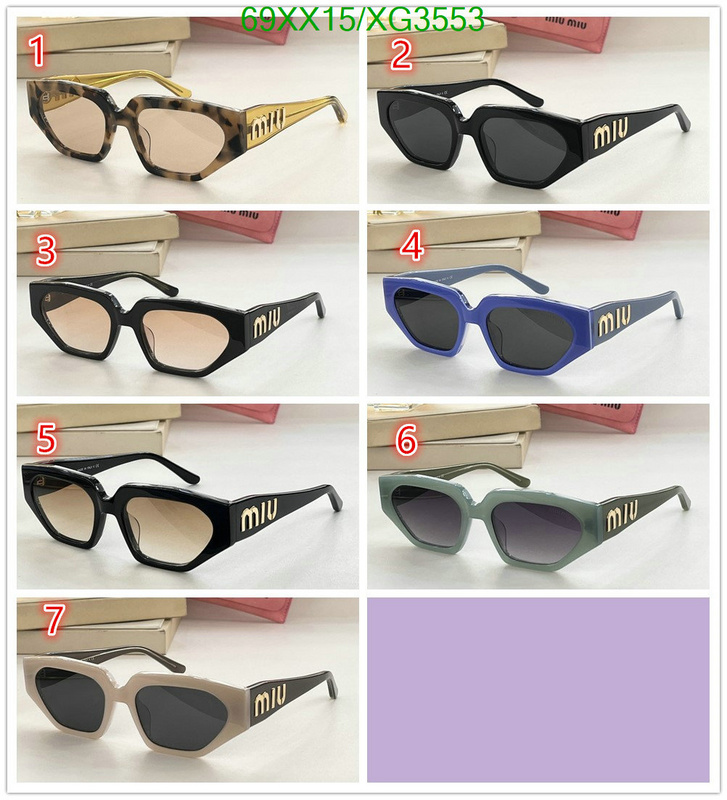 Glasses-MiuMiu, Code: XG3553,$: 69USD