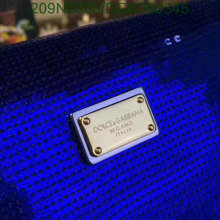 D&G Bag-(Mirror)-Diagonal-,Code: DGB050345,$: 209USD