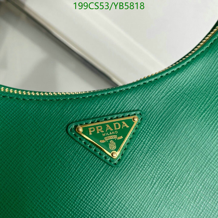 Prada Bag-(Mirror)-Re-Edition 2000,Code: YB5818,$: 199USD