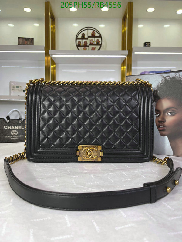 Chanel Bags -(Mirror)-Le Boy,Code: RB4556,$: 205USD